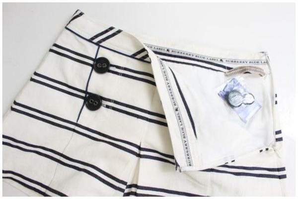 バーバリーブルーレーベル　フレアショートパンツ[LHPM10078]