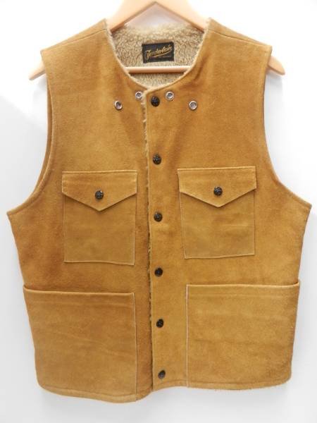 13AW TENDERLOIN テンダーロイン T-SUEDE VEST M 美品 | MIKAS