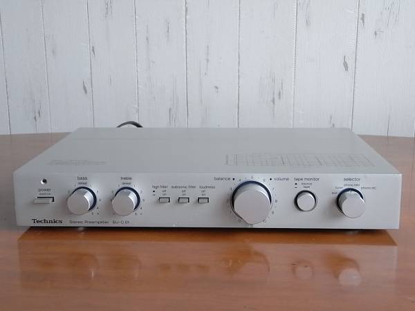 □Technics SU-C01 コントロール・プリアンプ 完動品 整備品