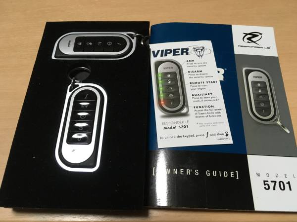 Remote Viper 2-Way LCD Start System | Security 0 1 Alarm Gentex By