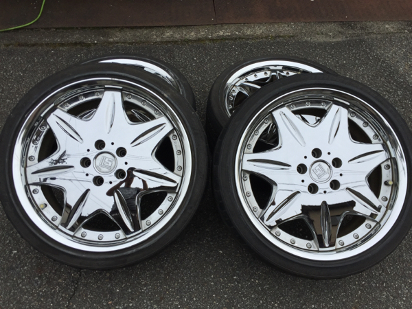 WORK LS207 19インチ 4本セットで20000円から