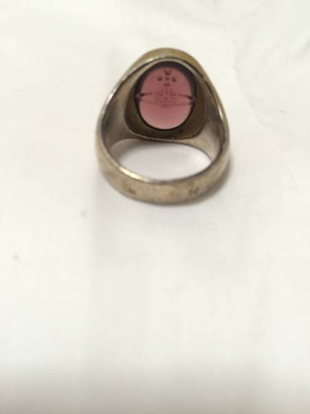 最初期 廃盤 Vivienne Westwood カボションリング ピンク(指輪)｜売買