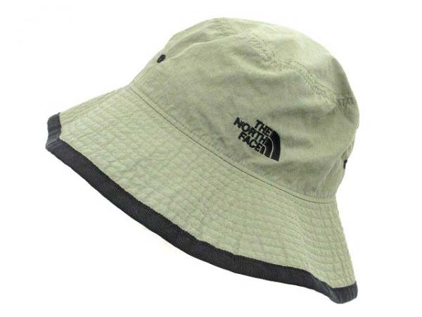 ノースフェイス ハット つば広帽子 ナイロン M カーキ