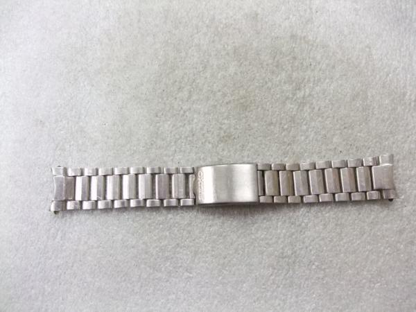 レトロ60sセイコー純正アメリカ製マチック系SSベルト　P973