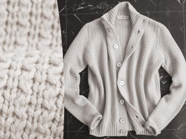 ★秋先行！伊製デラチアーナ ファインメリノニットジャケット★