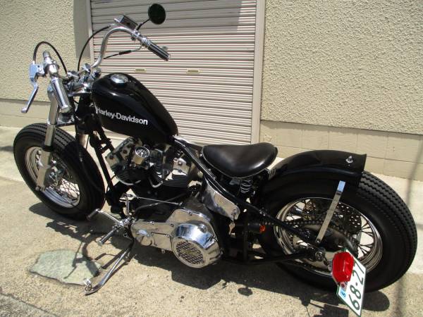 最落無!希少5速!75年ショベルチョッパーリジッド公認検査31年5月