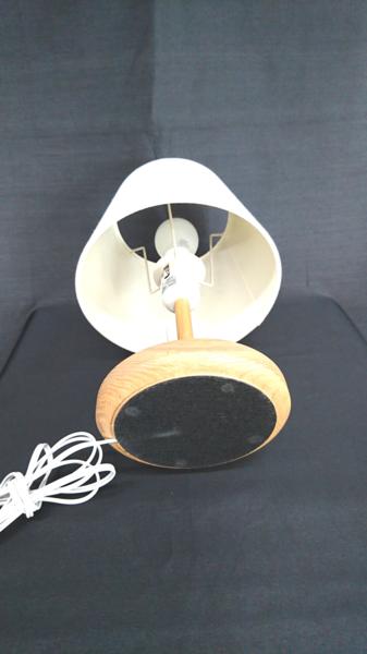 無印良品 小物置付 スタンドライト 布シェード 美品