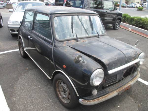 ローバーミニ　書類無し　部品取り車