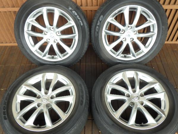 日産純正 V36 スカイライン セダン 17インチ 7.5J +45 ティアナ