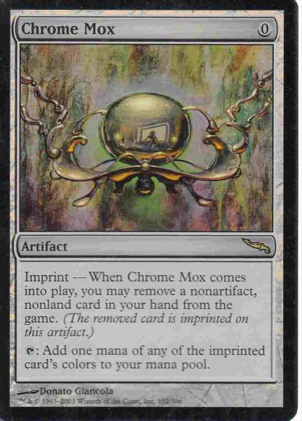 MTG　金属モックス 金属モックス foil 英語版 MTG MRD版 1枚 mtg 茶R Mox 金属 日本