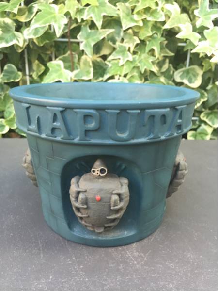 中古】激レア 天空の城ラピュタ ロボット兵 プランター 天空の城