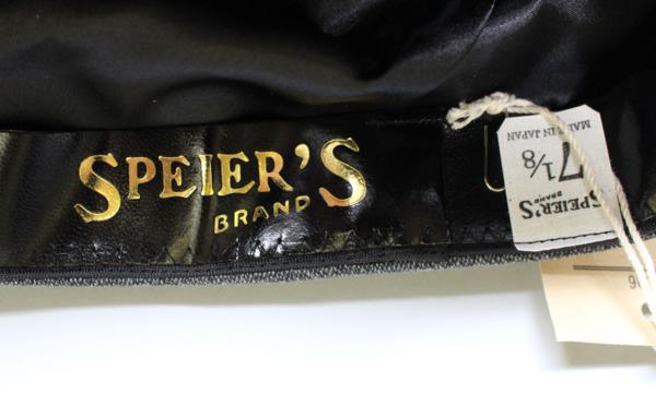 SPEIER'S スピアーズ フィッシャーマンキャップ BLACK 新品 M