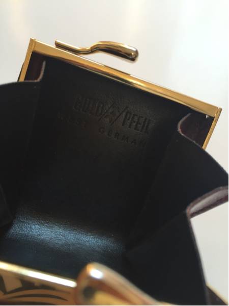 ゴールドファイル がま口 コインケース