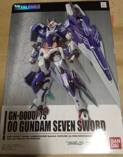 中古 METAL BUILD ダブルオーガンダム セブンソード 初回特典付