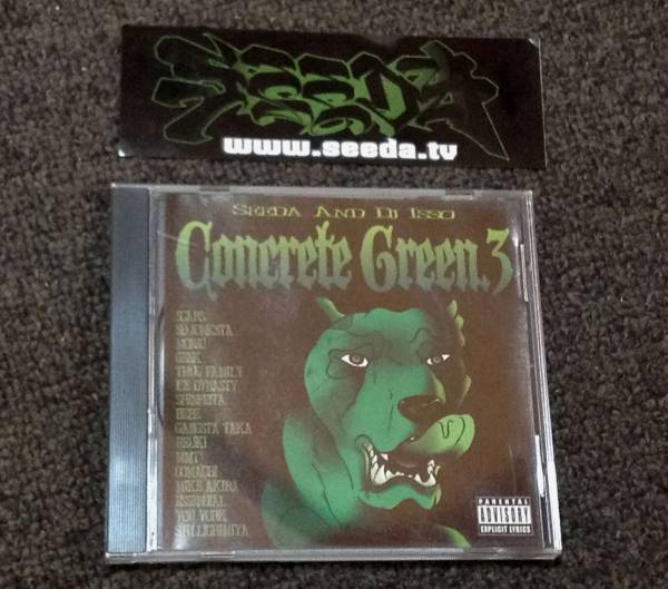 CD CONCRETE GREEN 4 SEEDA & DJ ISSO CD