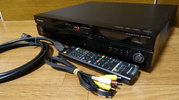 ◇Pioneer BDP-LX70 ブルーレイ・BD・DVDプレーヤー リモ付き