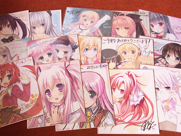 美少女系 色紙 まとめて 43枚セット