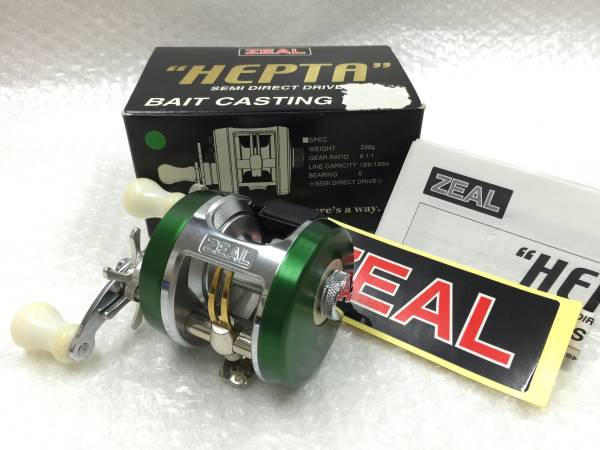 美 ZEAL HEPTA グリーン ズイール ヘプタ セミダイレクト ＋＋＋ご覧頂
