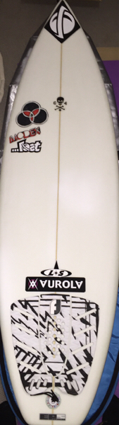 MODEX 5'8 STATIK 5fin FCS2 EPS ケース付 lost placeboデザイナ