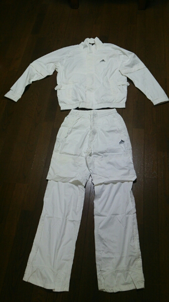 アディダス レインウエア Ｍサイズ 上下