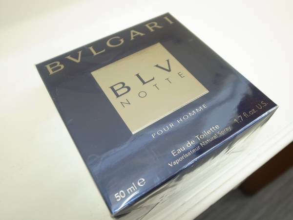 ブルガリ】香水 ブルー BLV NOTTE 50ml POUR HOMME EDT