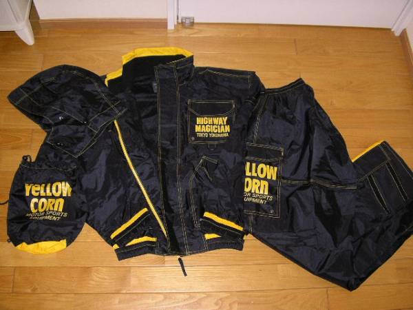 イエローコーン 上下 セットアップ レインスーツ 2L