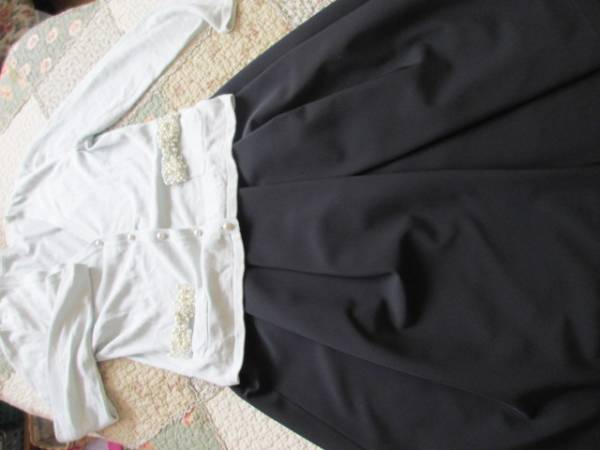 ★ルネ　ネイビー　ギャザースカート　３８