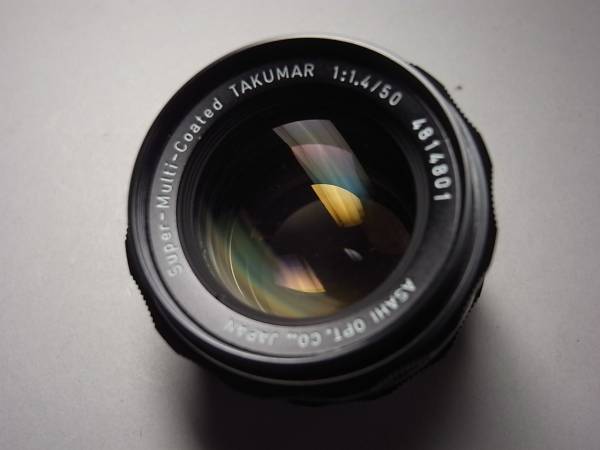 綺麗！！M42 ５０ミリ 単焦点レンズ SMC タクマー 1:1.4 / 50