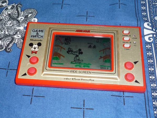 レトロ 液晶ゲームミッキーマウス 任天堂 ゲームウォッチ Nintendo MC