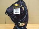 日本製【左投】ウイルソン　ソフト用ミット【一塁捕手兼用3SZ紺