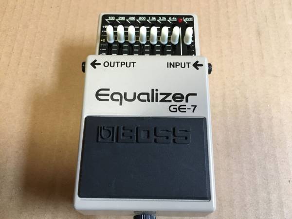 BOSS GE-7 グラフィックイコライザー