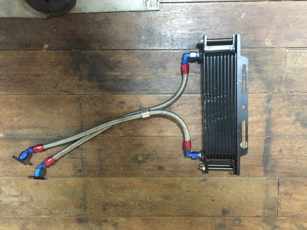 ゼファー400 アールズ オイルクーラー