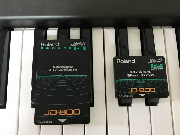 Roland シンセサイザー JD-800 メンテナンス済 ハードケース付属 Roland JD-800 （ハードケース＆Brass Sectionカード付） 【公式通販】