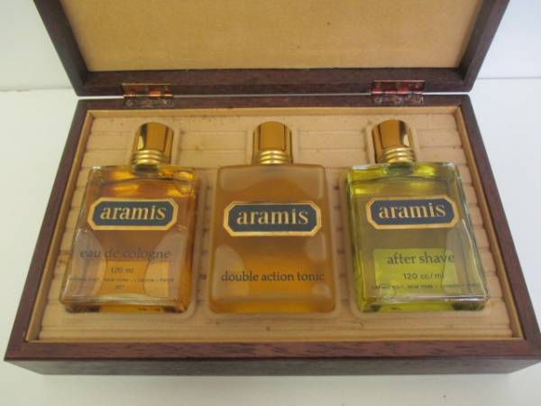 aramis アラミス 香水 コロン 他 3点セット 木箱付 保管品(9319)