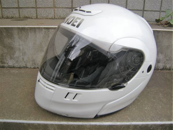 SHOEI　SYNCROTEC　ホワイト　サイズM　中古