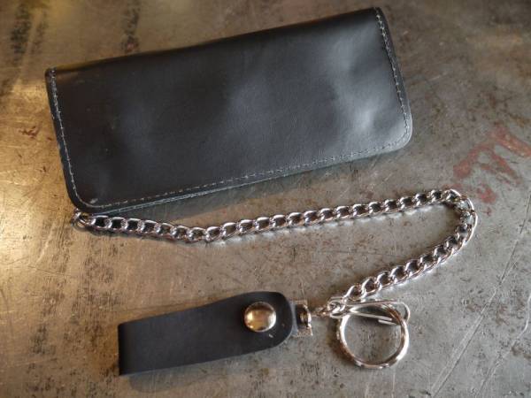 ハーレーダビッドソン レザー 財布 USA製 デッドストック 70's Harley