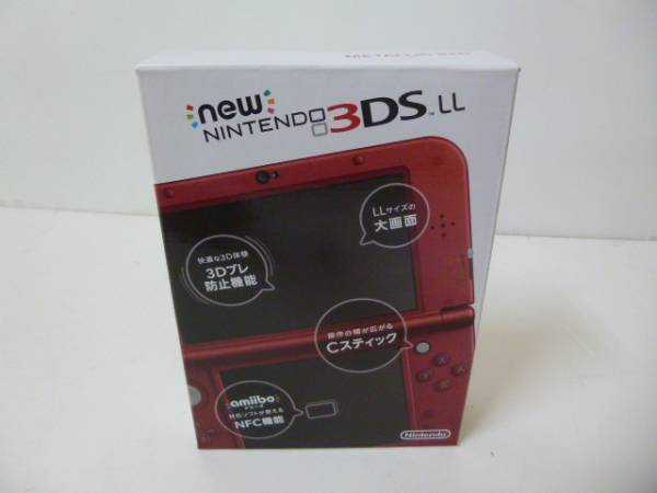 △020 Newニンテンドー3DSLL メタリックレッド Newニンテンドー