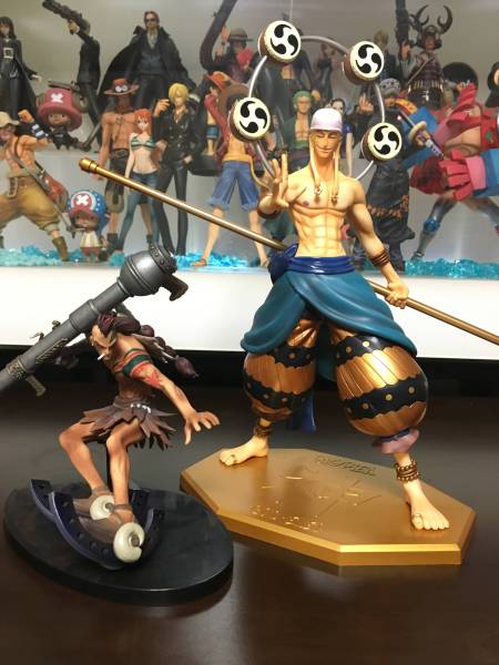 ワンピース　pop p.o.p エネル 造形王 ワイパー 2体セット