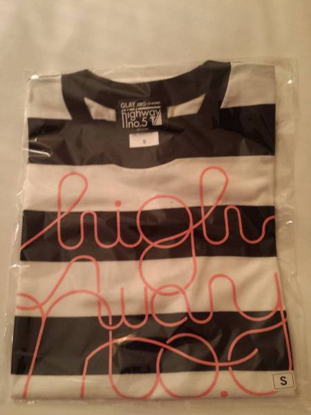 GLAY JIRO×G-WORKS highway no.5 TシャツピンクG4Space紙袋 S