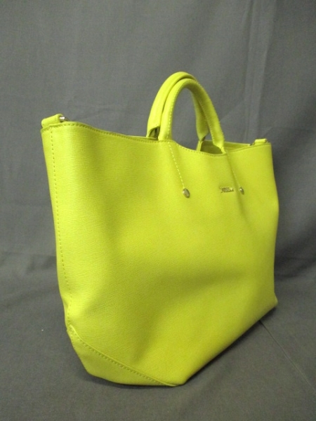 通販安心 Furla イエロー レザー ハンドバッグ 【公式通販】