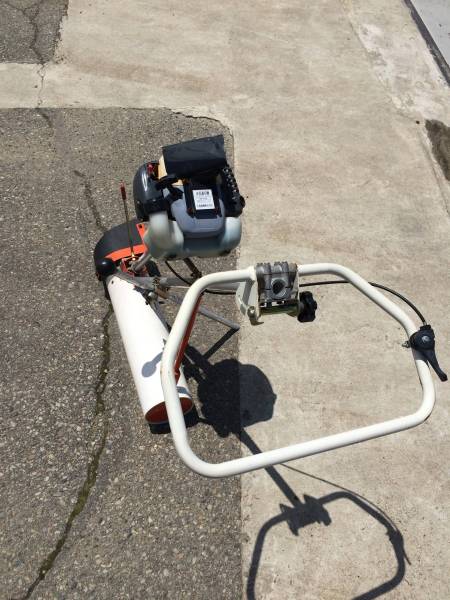 大島農機 水田溝切機 M141 作動確認済み　美品