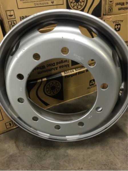 新車外し7.50×22.5 TOPY製スチールホイル 22.5×7.50