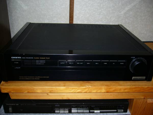 ONKYO Integra P-308 ステレオプリアンプ 動作確認済 Onkyo P-308