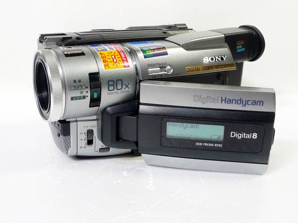 □SONY デジタル8 DCR-TRV310 ダビングに最適 DVケーブル付 本物保証，格安