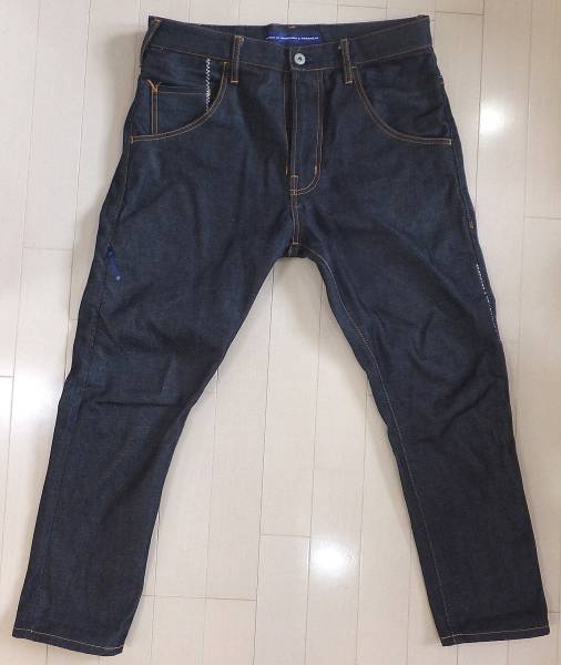 DENIM BY VANQUISH&FRAGMENT 加工クロップドデニム DENIM BY VANQUISH＆FRAGMENT フラグメント クロップドデニム32 Denim