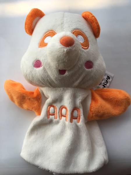 AAA え～パンダ パペット （橙・オレンジ・西島隆弘）