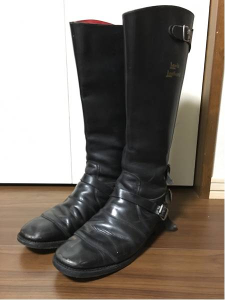 ⑦lewis leathers ルイスレザー ビンテージ レザーブーツ uk8 26