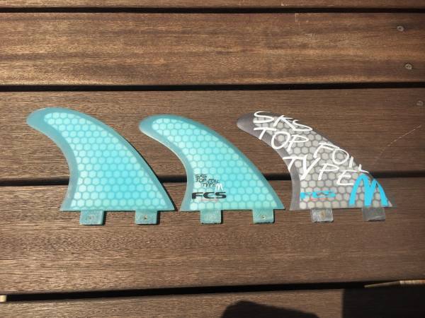 FCS Japan Limited Fin (SRS Top Foil Type M)