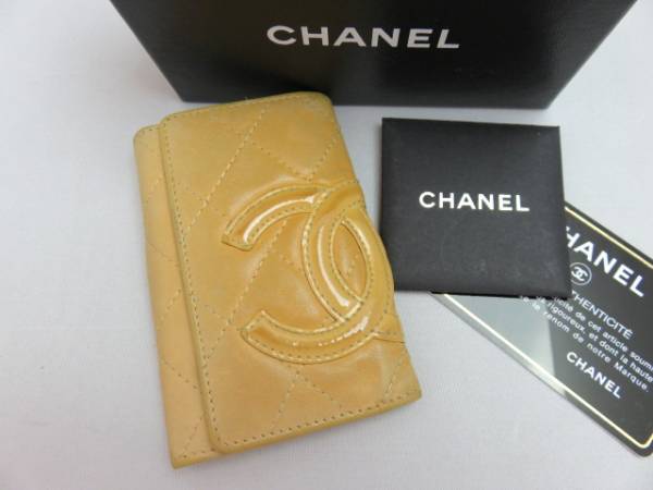 【質屋】◆正規品◆シャネル カンボンライン 6連キーケース