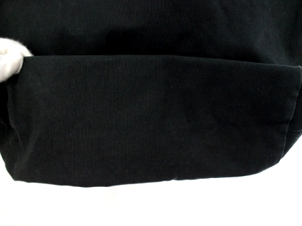 中古品 il bisonte トートバッグ 黒 布製